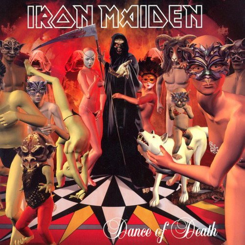 Caratula para cd de Iron Maiden - Dance Of Death