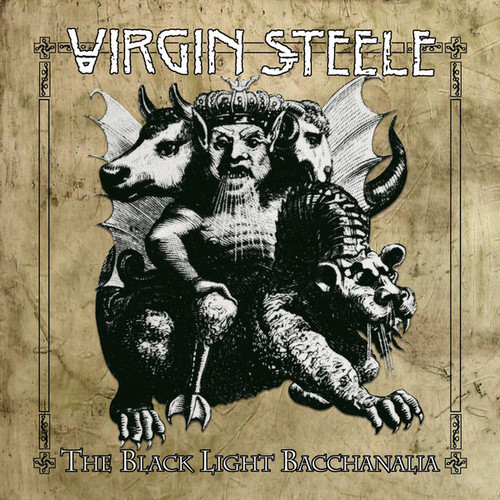 Caratula para cd de Virgin Steele - The Black Light Bacchanalia