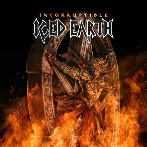 Caratula para cd de Iced Earth - Incorruptible