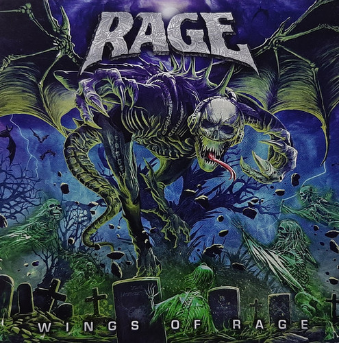 Caratula para cd de Rage  - Wings Of Rage
