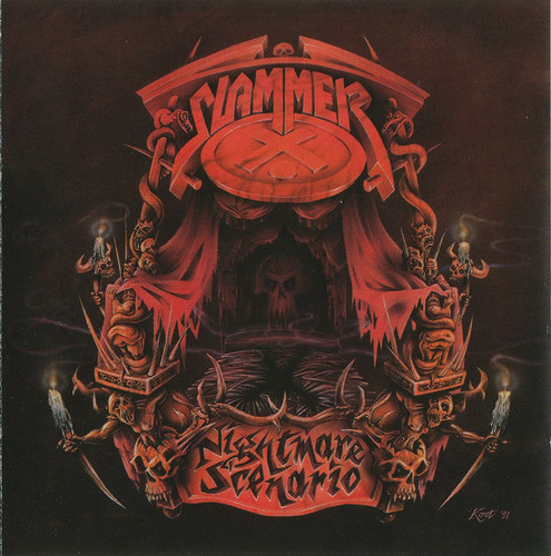 Caratula para cd de Slammer  - Nightmare Scenario
